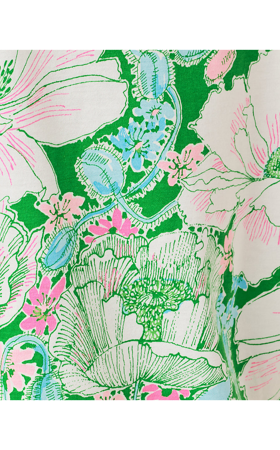 CODY SHORT SLEEVE DRESS | PUTTING GREEN POPPYLAND