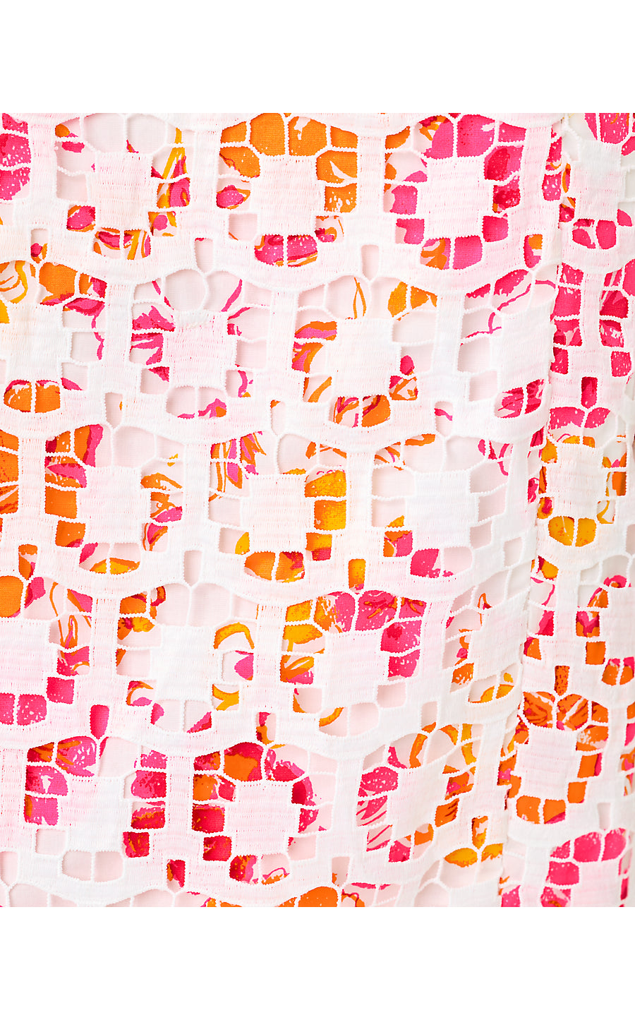 KITT MAXI SHIFT DRESS | RESORT WHITE PANSY FANSY