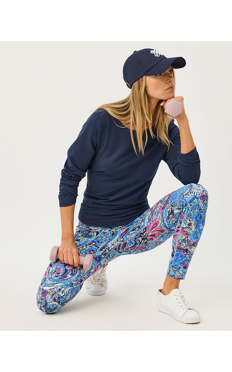 ENDURANCE HIGH RISE MIDI LEGGING | MULTI PAISLEY PARADE