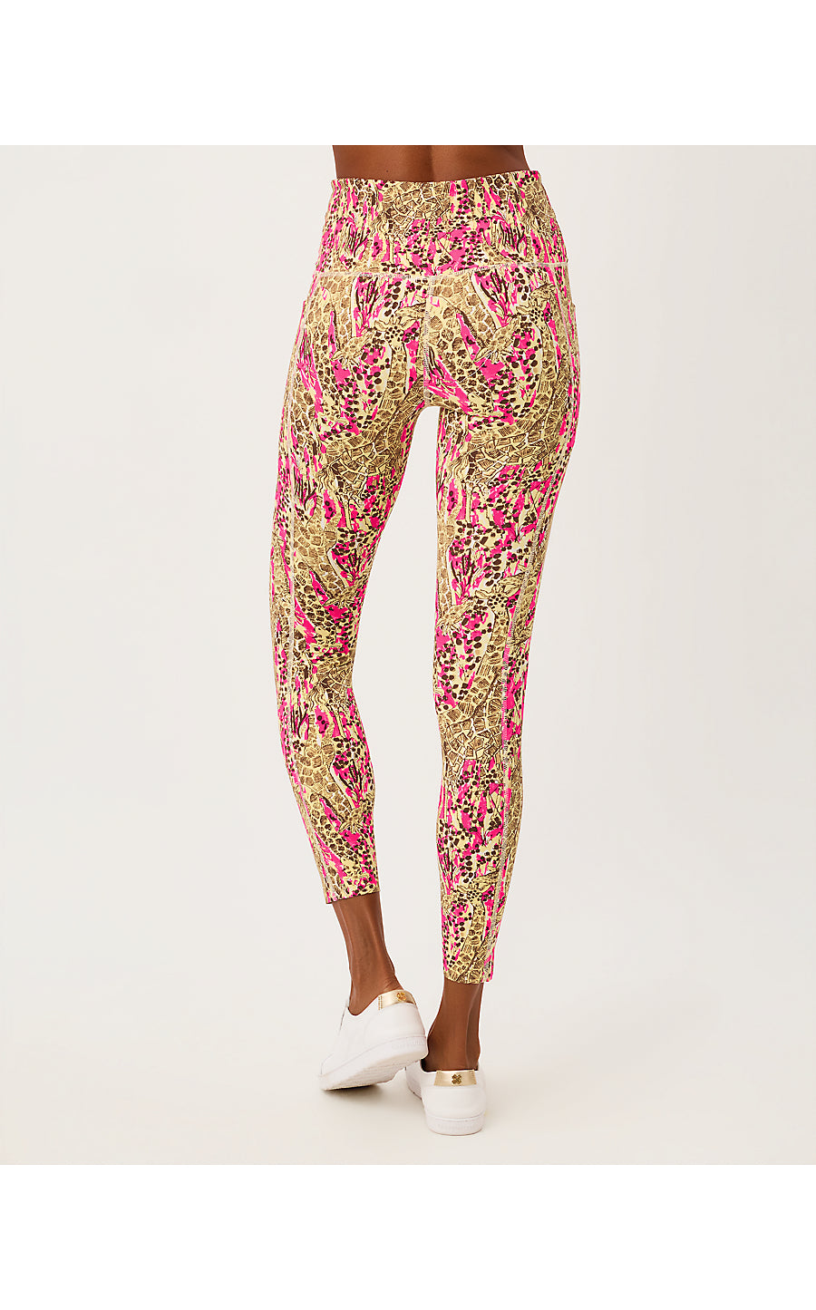 ENDURANCE HIGH RISE MIDI | PINK ASTER LIL SKETCHING ON SAFARI