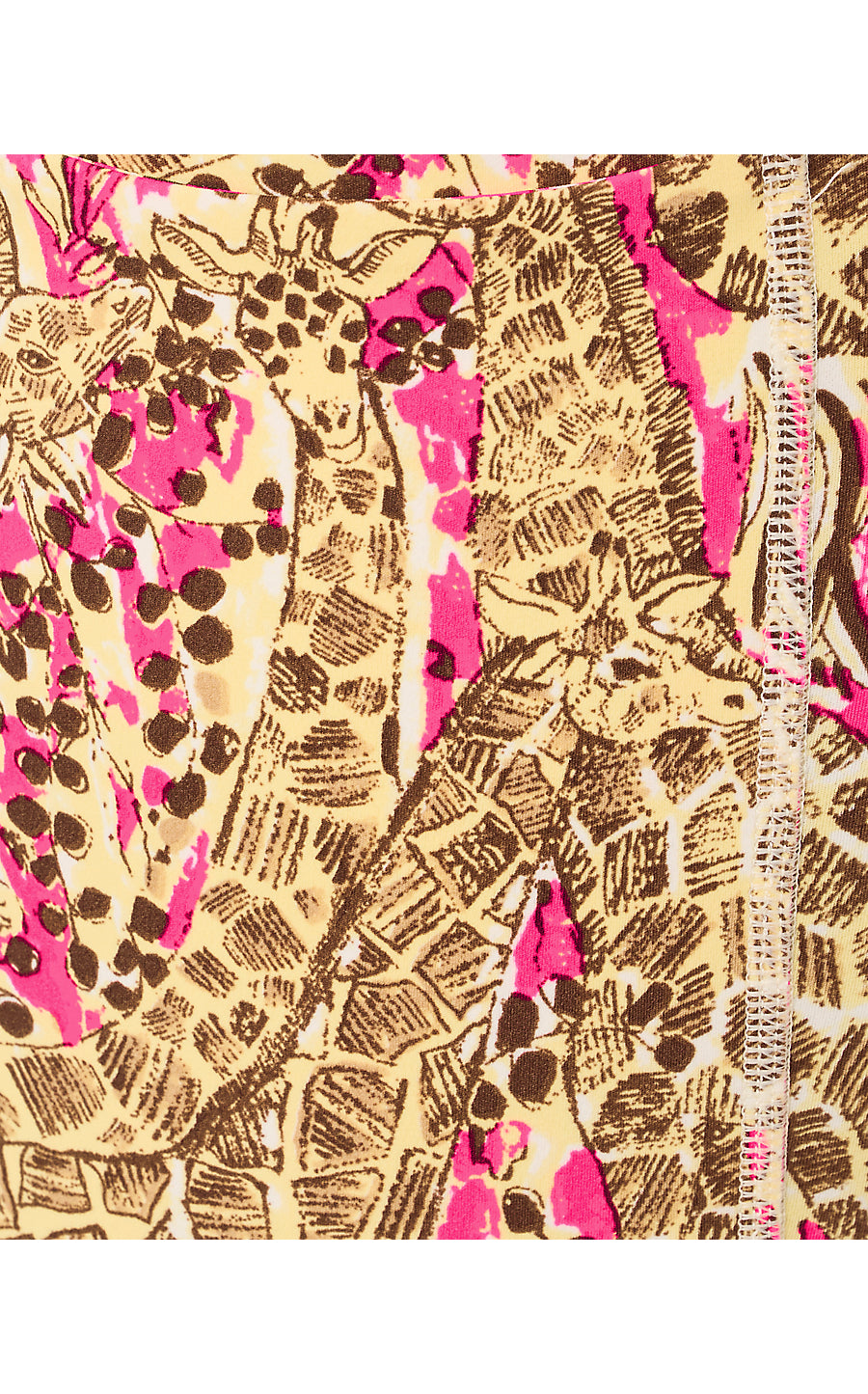 ENDURANCE HIGH RISE MIDI | PINK ASTER LIL SKETCHING ON SAFARI