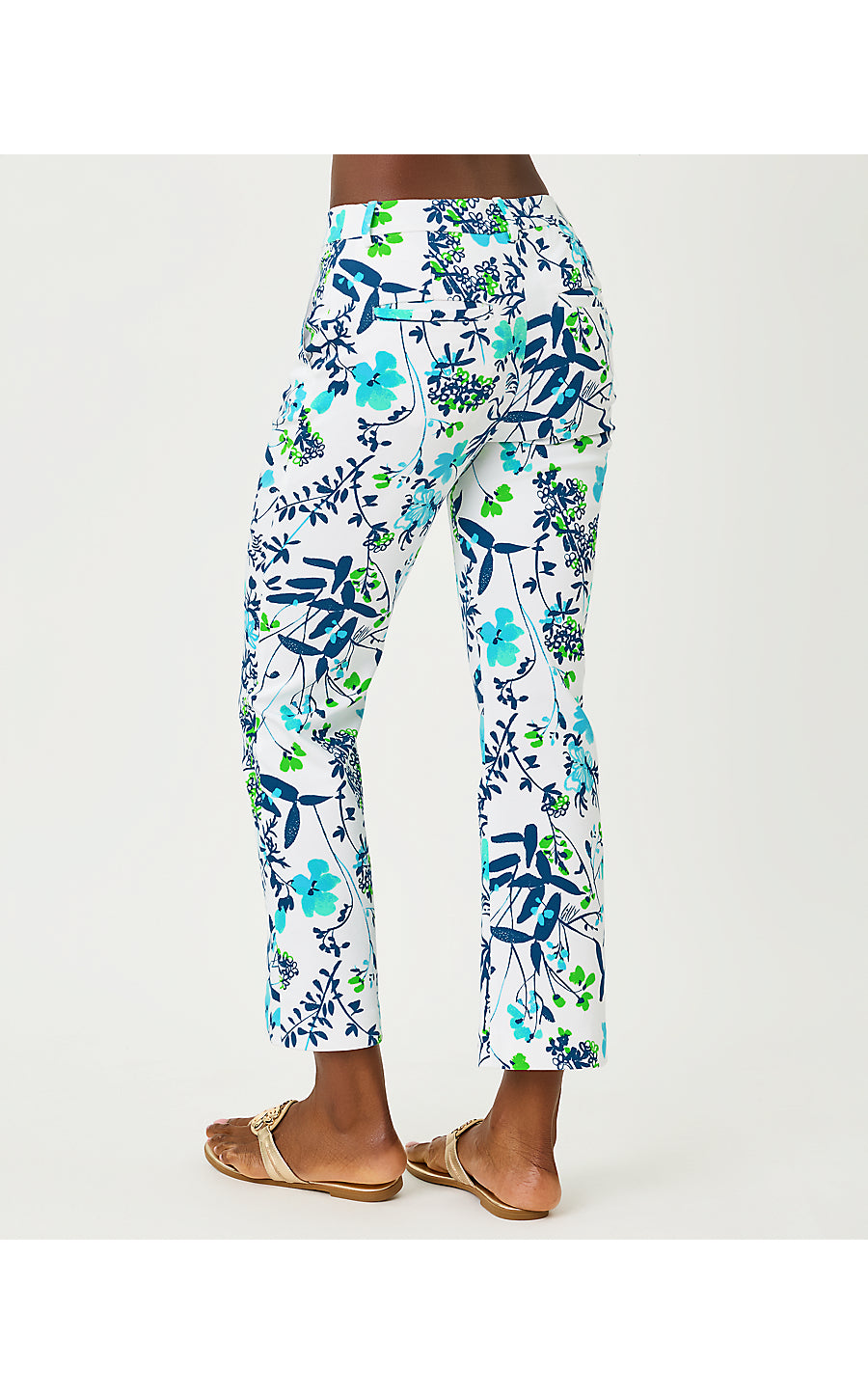 CARWYN CROP FLARE | RESORT WHITE SEA BLOOMS