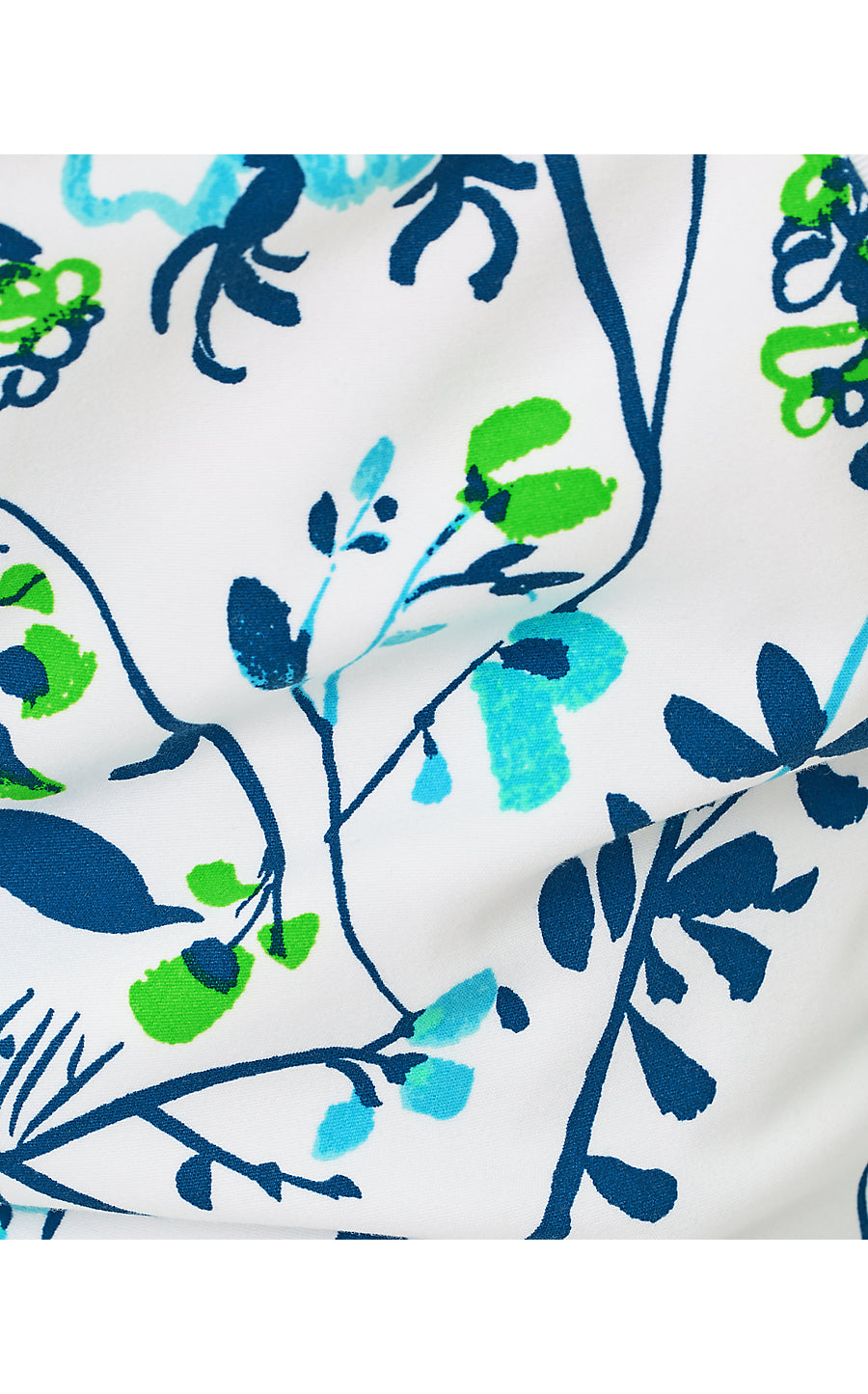 CARWYN CROP FLARE | RESORT WHITE SEA BLOOMS