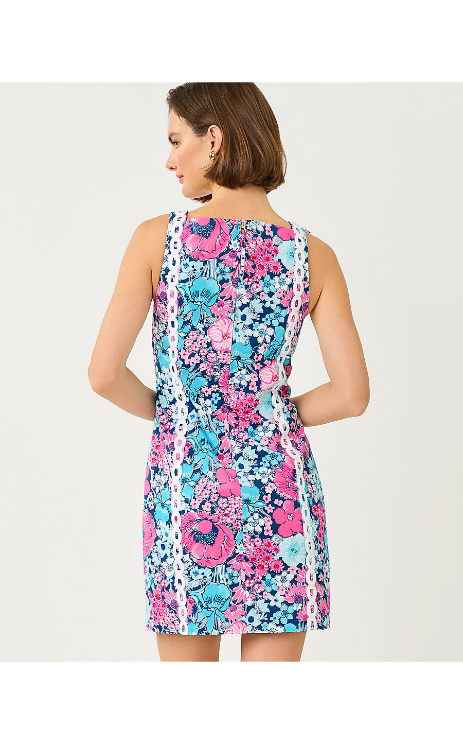 LEANDRA STRETCH SHIFT | STARLIGHT NAVY IN ALL HER GLORY