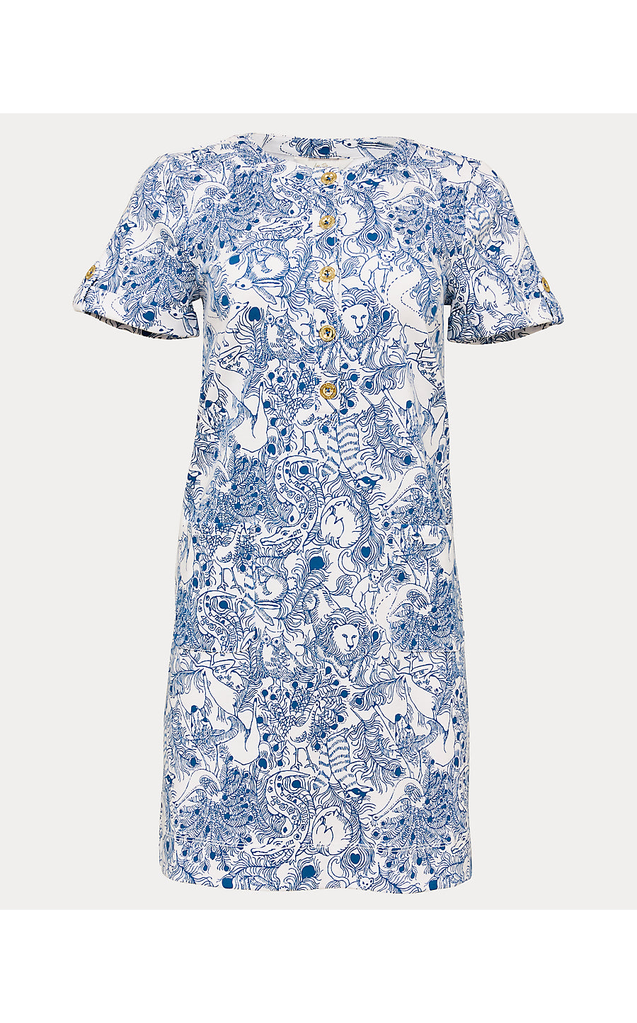 CAMERON DRESS | STARLIGHT NAVY ZOOLOGY