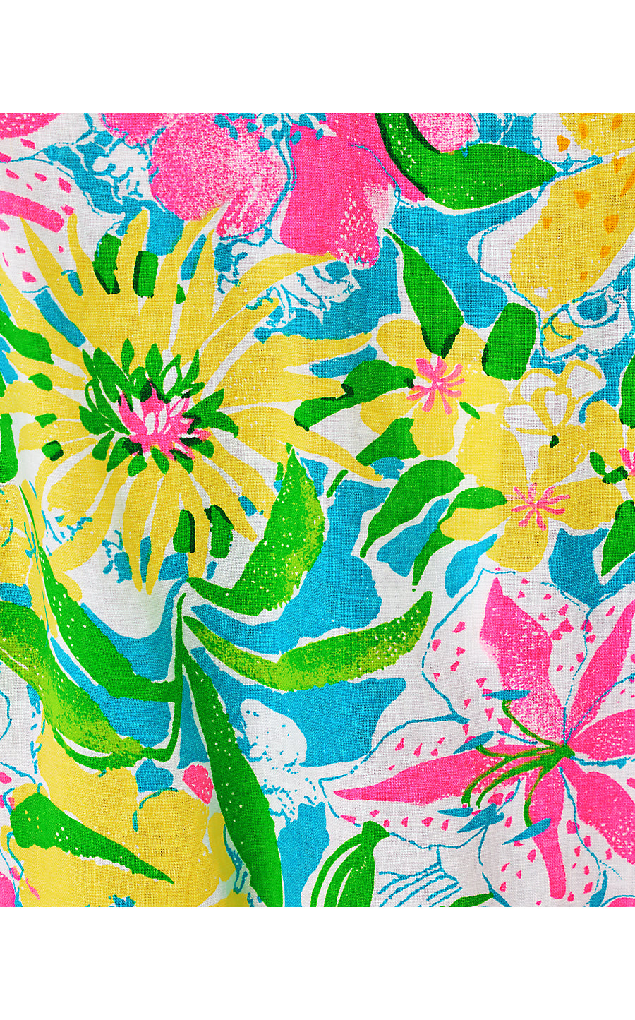 ANNADETTA LINEN TUNIC DRESS | MULTI LOVELY LILLY