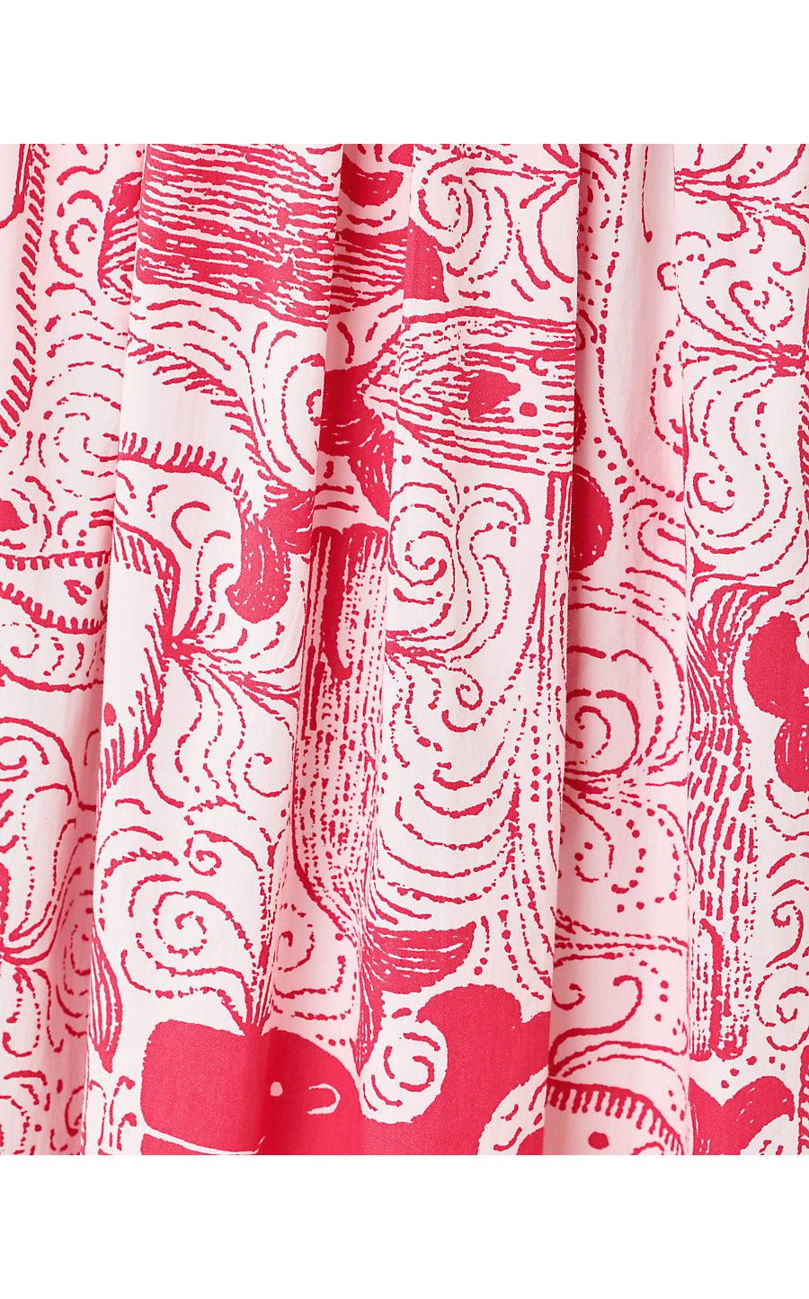 DAISEY SMOCKED MIDI DRESS | PARADISE PUNCH OVERSIZED THAR SHE BLOWS