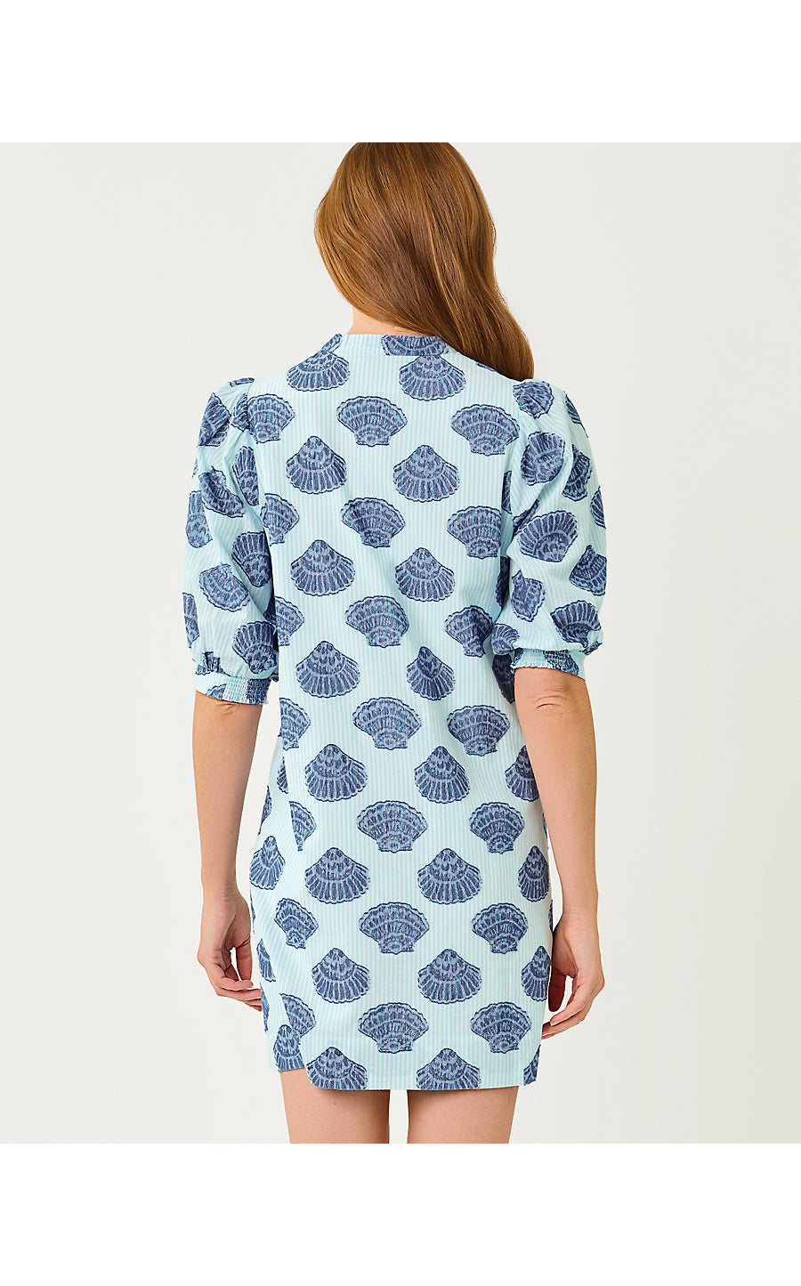 MIALEIGH ELBOW SLEEVE DRESS | INDIGO ALL DAY CHAMBRAY PAISLEY PARADE PIGMENT