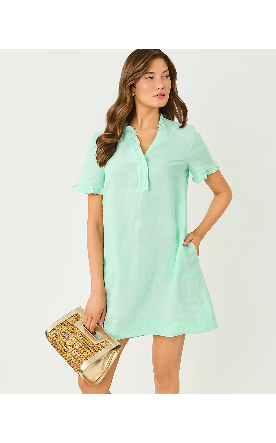 SCARLETTE DRESS | MINT CONDITION X RESORT WHITE