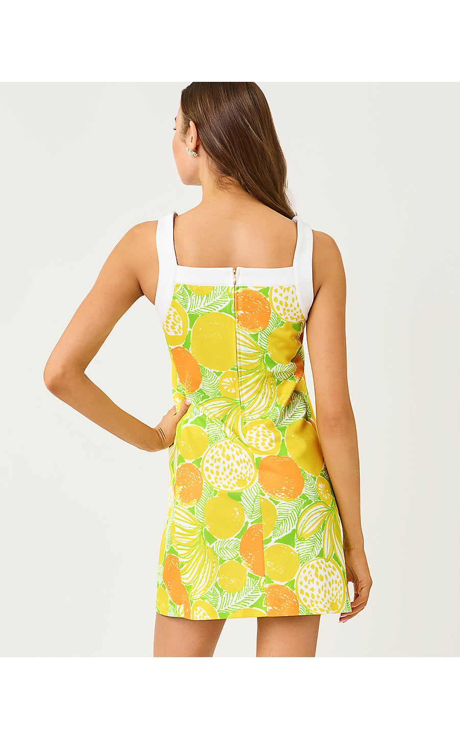 DUFFY SHIFT | ISLAND PALM OVERSIZED ZESTY