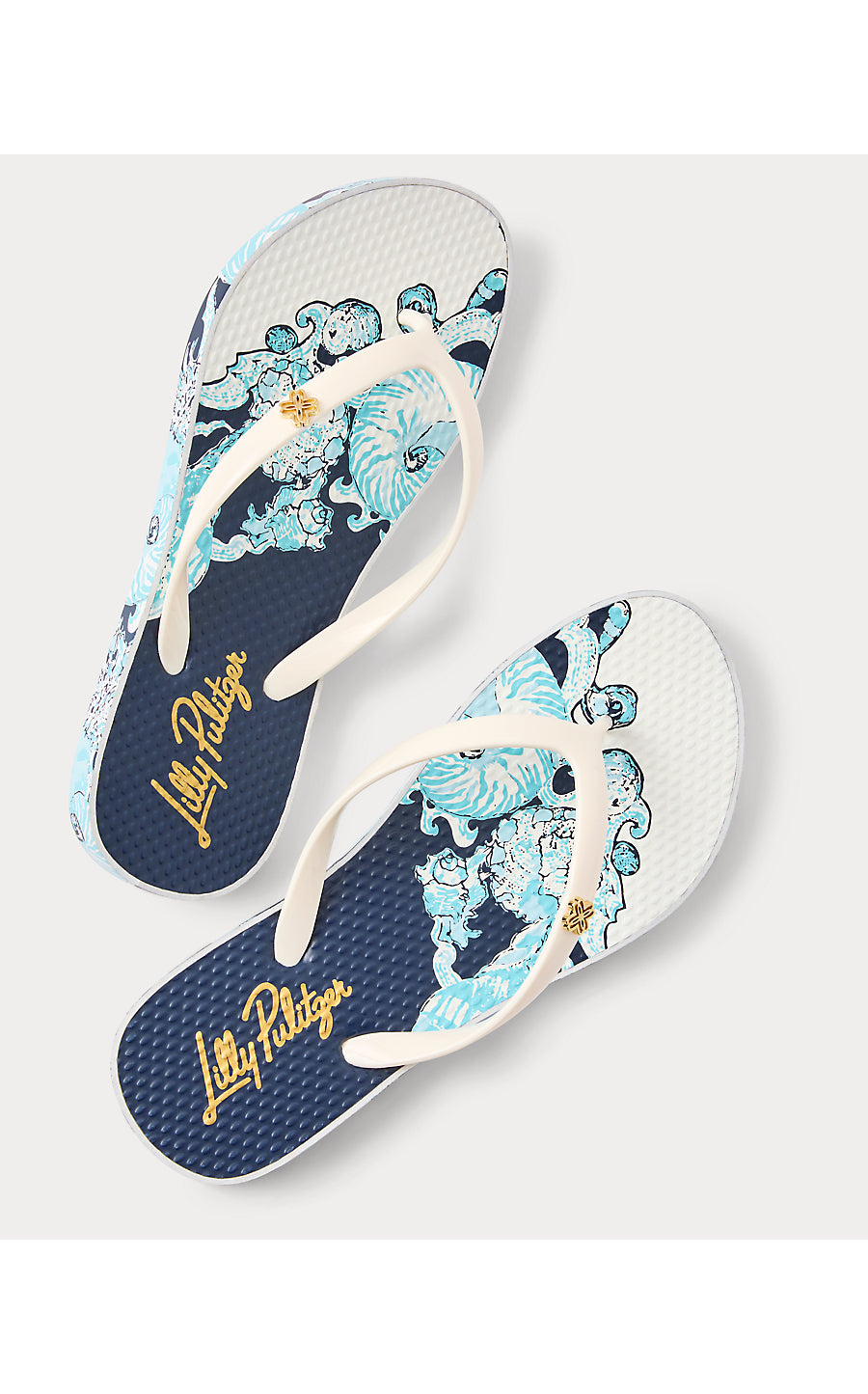 POOL FLIP FLOP | RESORT WHITE SHELL SHINE ENGINEERED SHOE