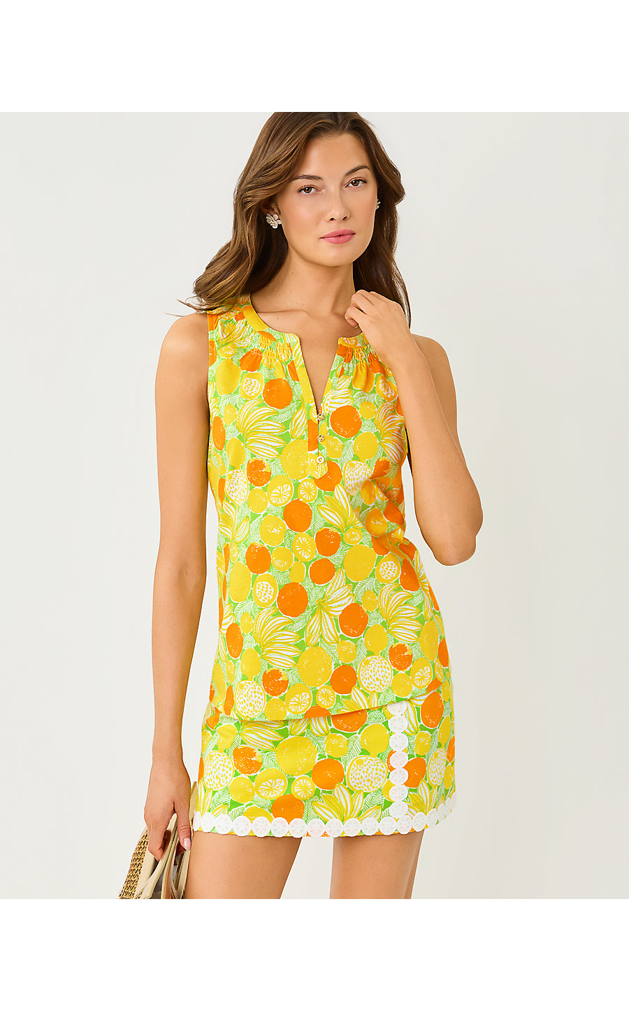 ESSIE KNIT TOP | ISLAND PALM ZESTY