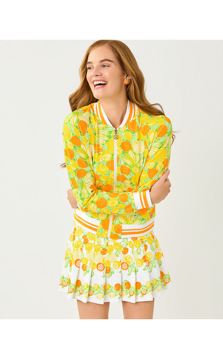 JAYDEA JACKET UPF 50+ | ISLAND PALM ZESTY
