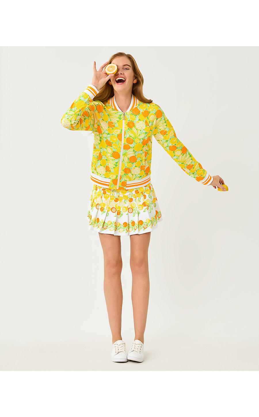 JAYDEA JACKET UPF 50+ | ISLAND PALM ZESTY