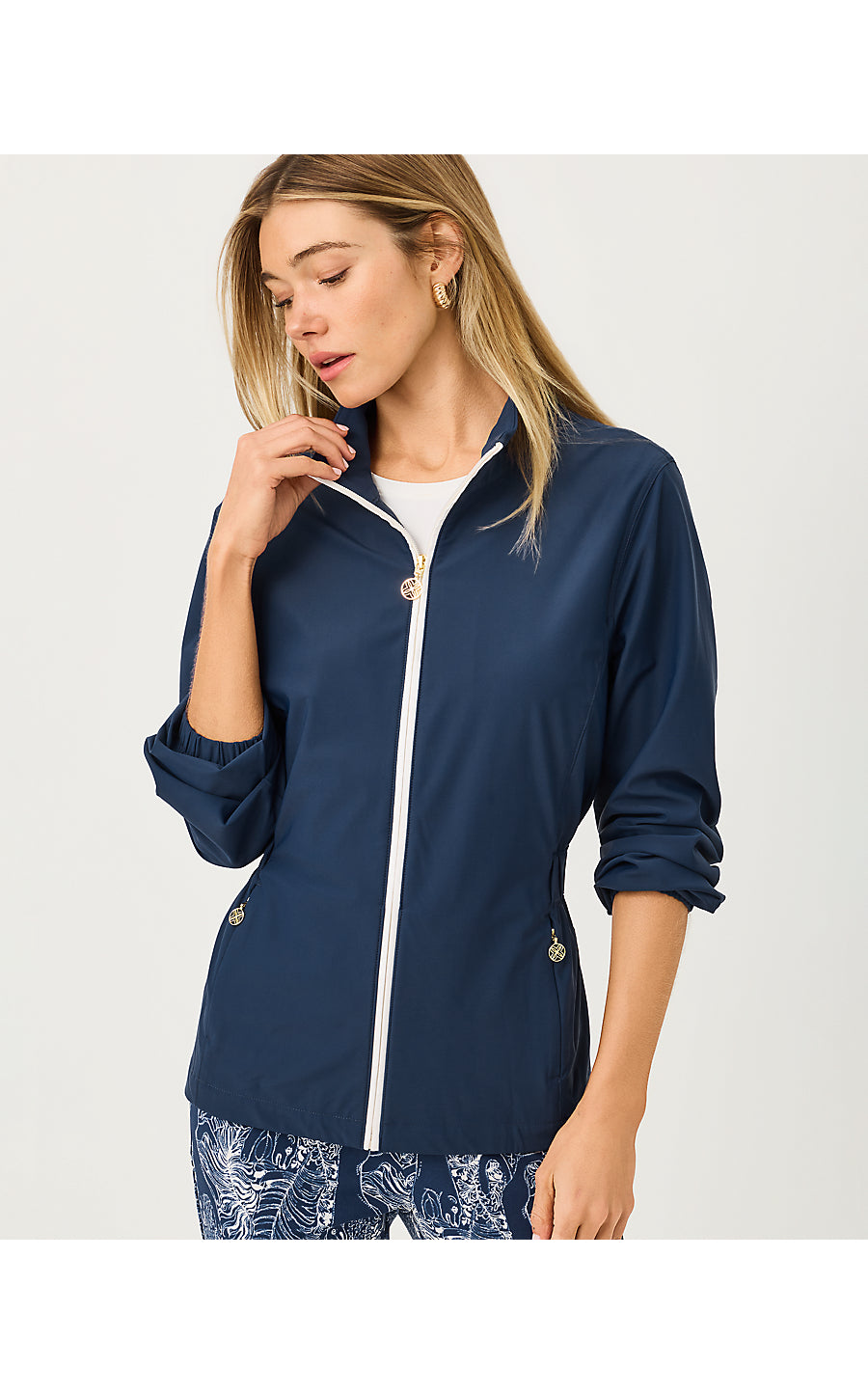AINSLEY JACKET UPF 50+ | LOW TIDE NAVY
