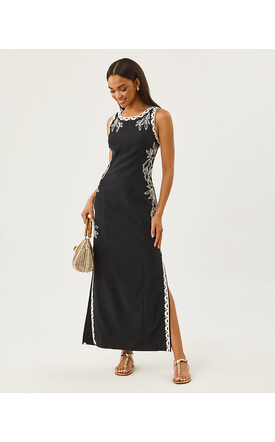 MESSINA MAXI DRESS | NOIR