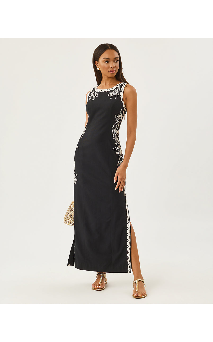 MESSINA MAXI DRESS | NOIR