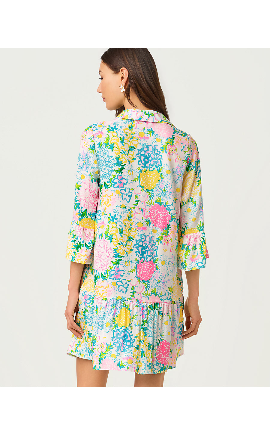 RAYANNA TUNIC DRESS | MULTI LILLY GARDEN