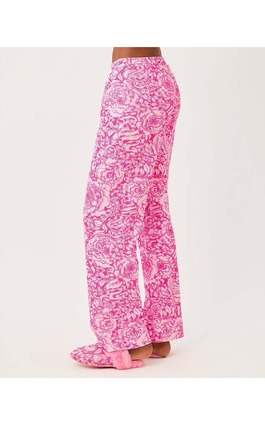 LYSANDRA PJ PANT | PINK ASTER A ROSE BY ANY OTHER NAME