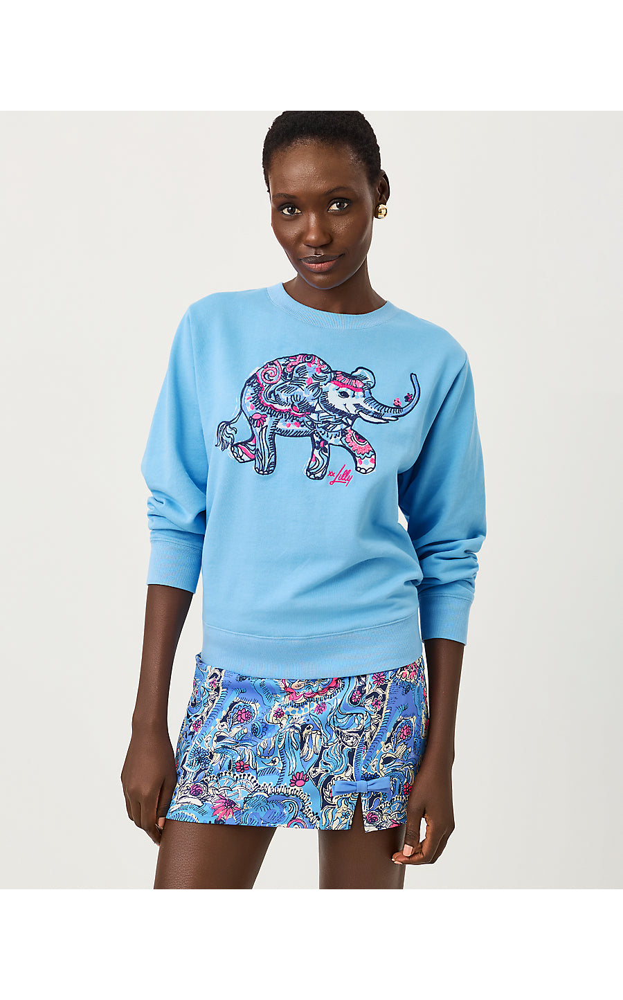 MEENA BOW SKORT UPF 50+ | MULTI PAISLEY PARADE
