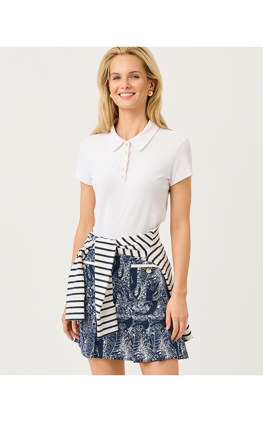LUISA SKORT UPF 50+ | LOW TIDE NAVY LIL PALM PROWL GOLF