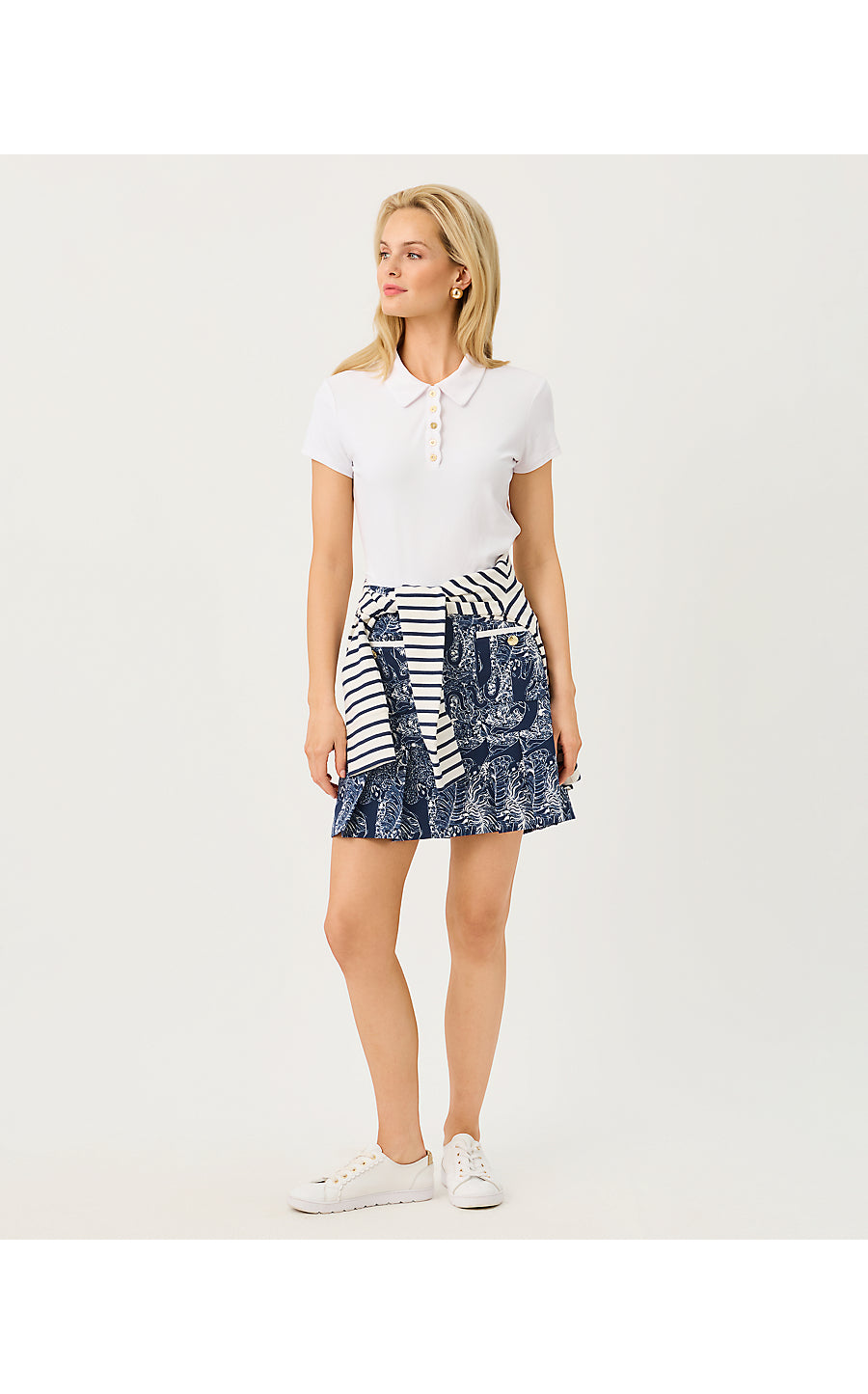 LUISA SKORT UPF 50+ | LOW TIDE NAVY LIL PALM PROWL GOLF