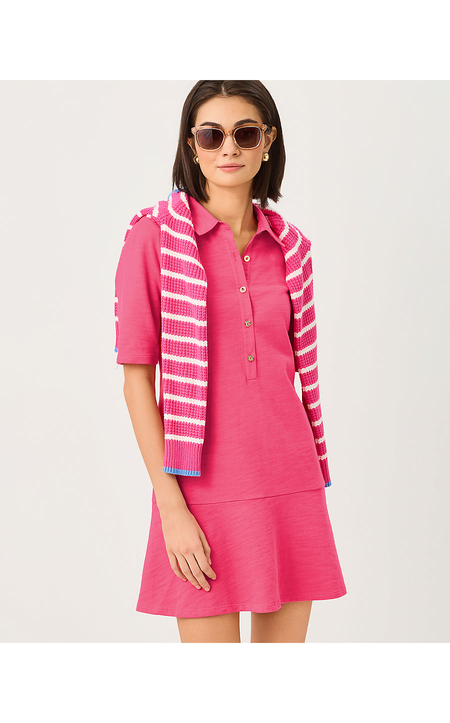 CARMELIA DRESS | PINK ASTER