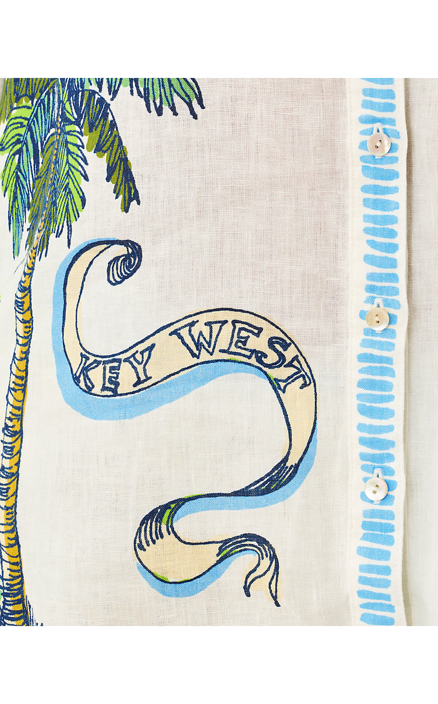 SUSANA BUTTON DOWN | COCONUT KEY WEST TOILE ENGINEERED BUTTON DOWN