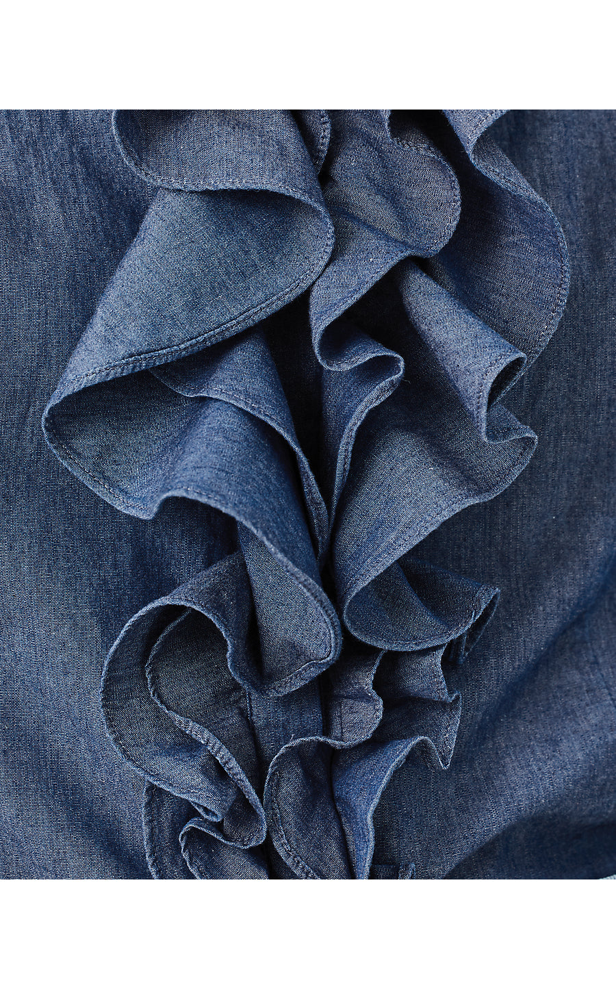 FENLY SLEEVELESS TOP | INDIGO CHAMBRAY