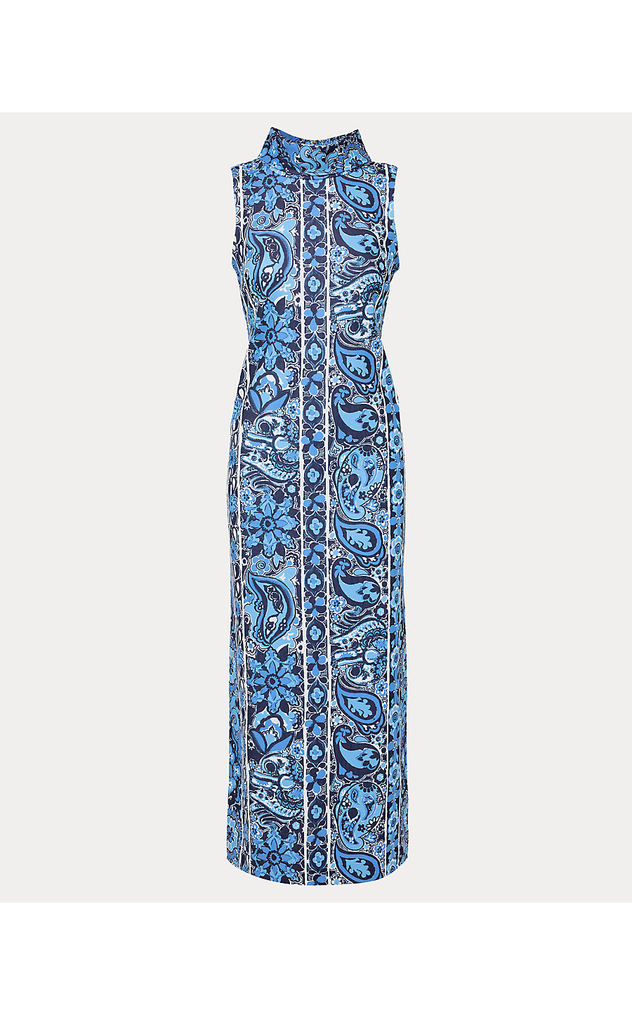 DAISEE MAXI SHIFT DRESS | LOW TIDE NAVY THE CASBAH ENGINEERED KNIT MAXI SHIFT