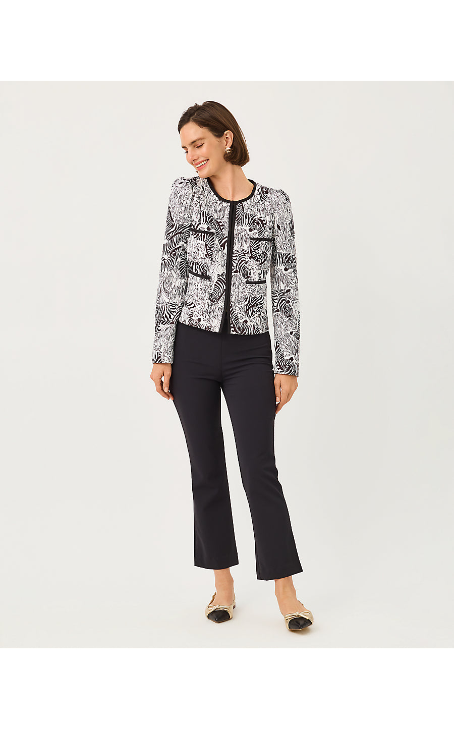 ANNAMARIE QUILTED JACKET | COCONUT CROSSGRAIN Z