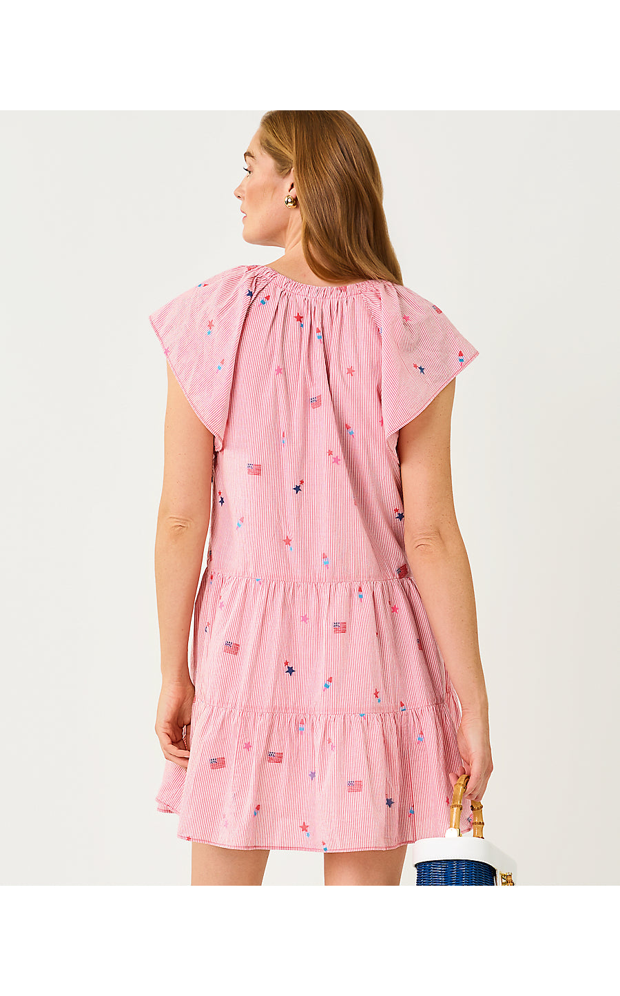 NORELLA DRESS | PARADISE PUNCH ITS A 250TH CELEBRATION STRIPE