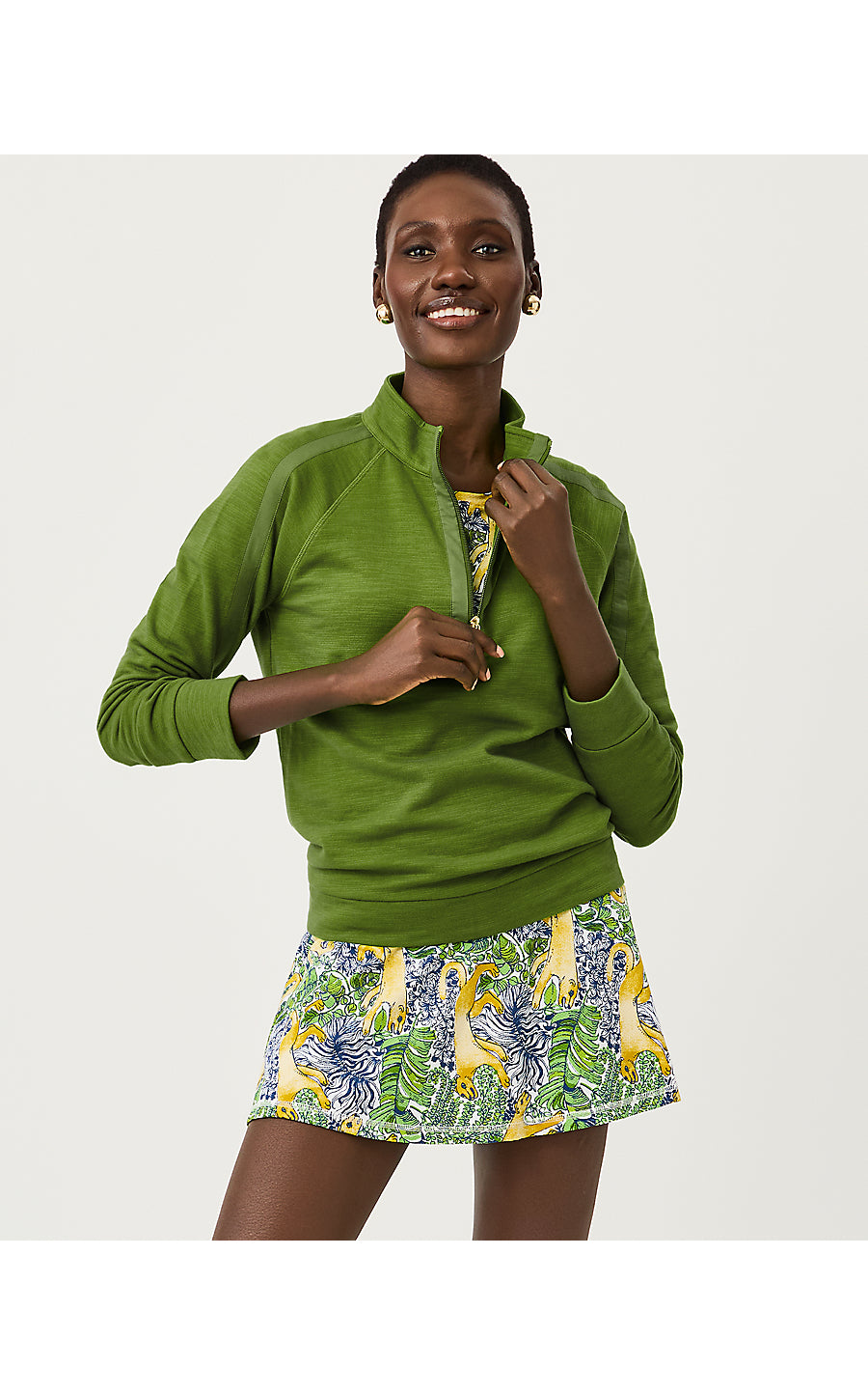 AILA SKORT UPF 50+ | MULTI LIL PALM PROWL