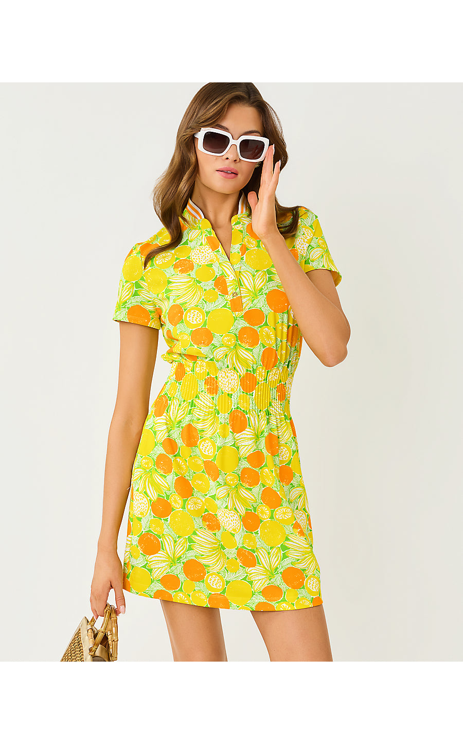 LOVE ACTIVE DRESS UPF 50+ | ISLAND PALM ZESTY