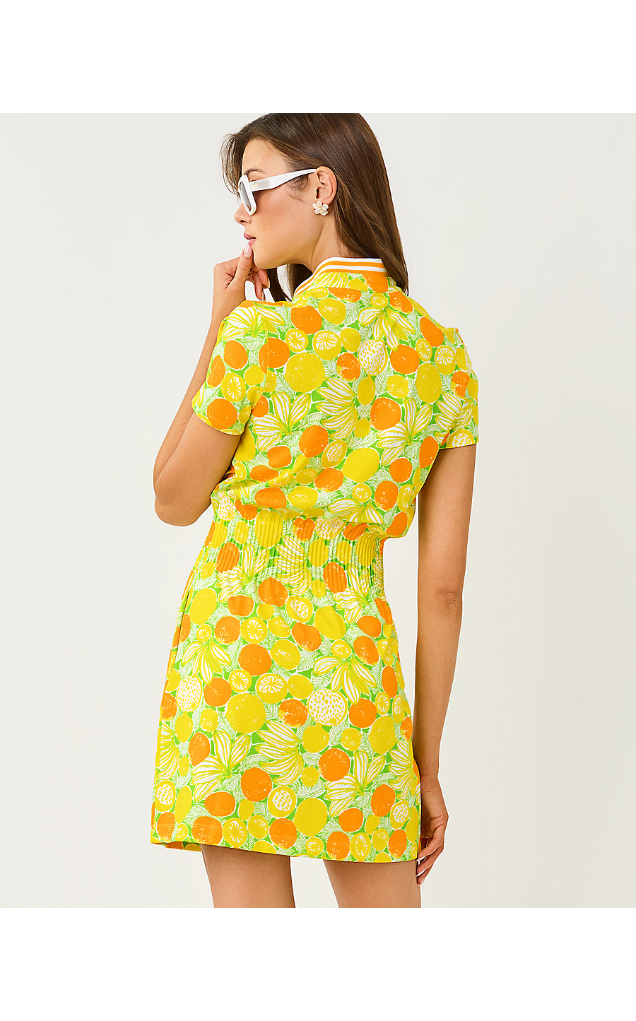 LOVE ACTIVE DRESS UPF 50+ | ISLAND PALM ZESTY