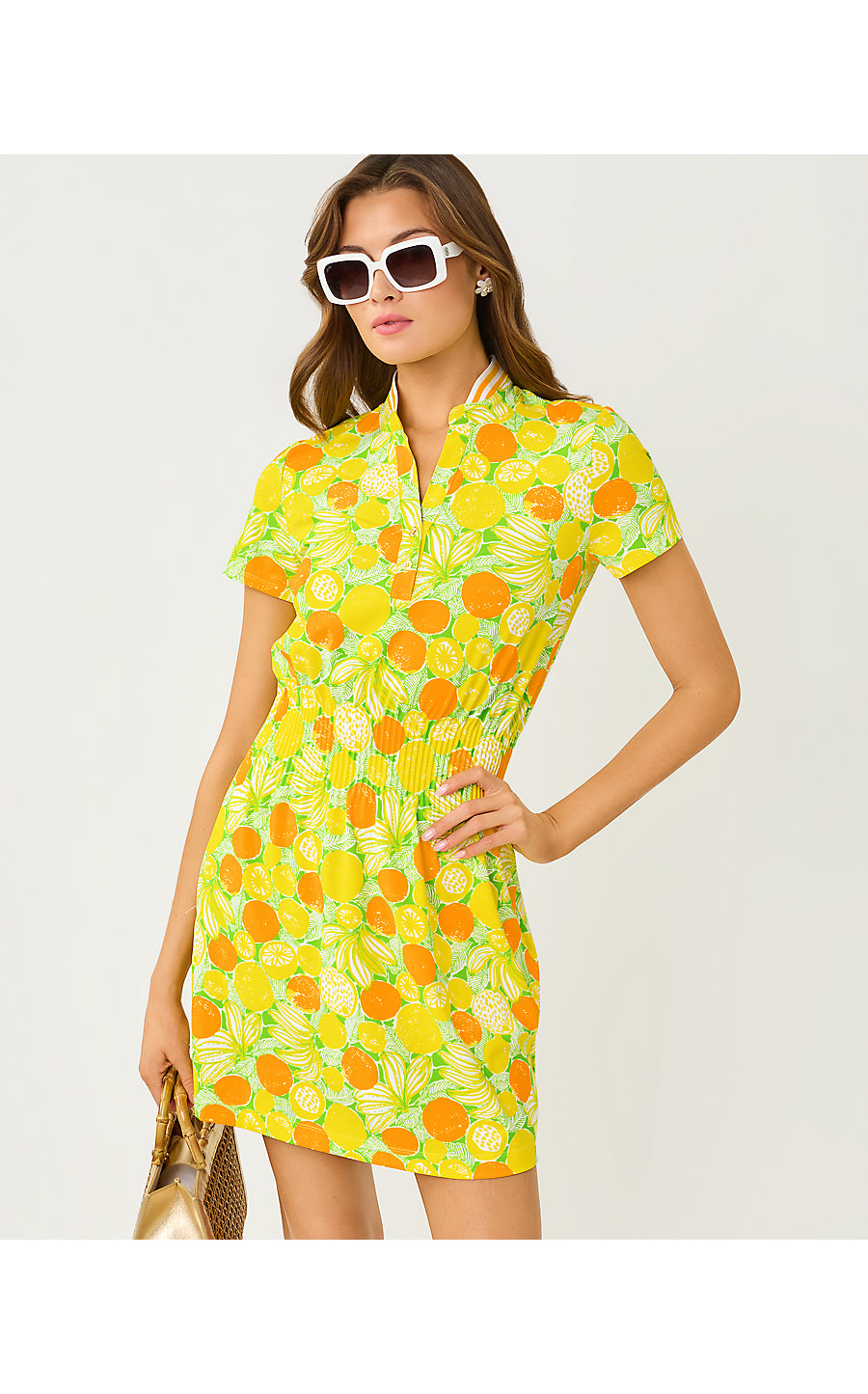 LOVE ACTIVE DRESS UPF 50+ | ISLAND PALM ZESTY