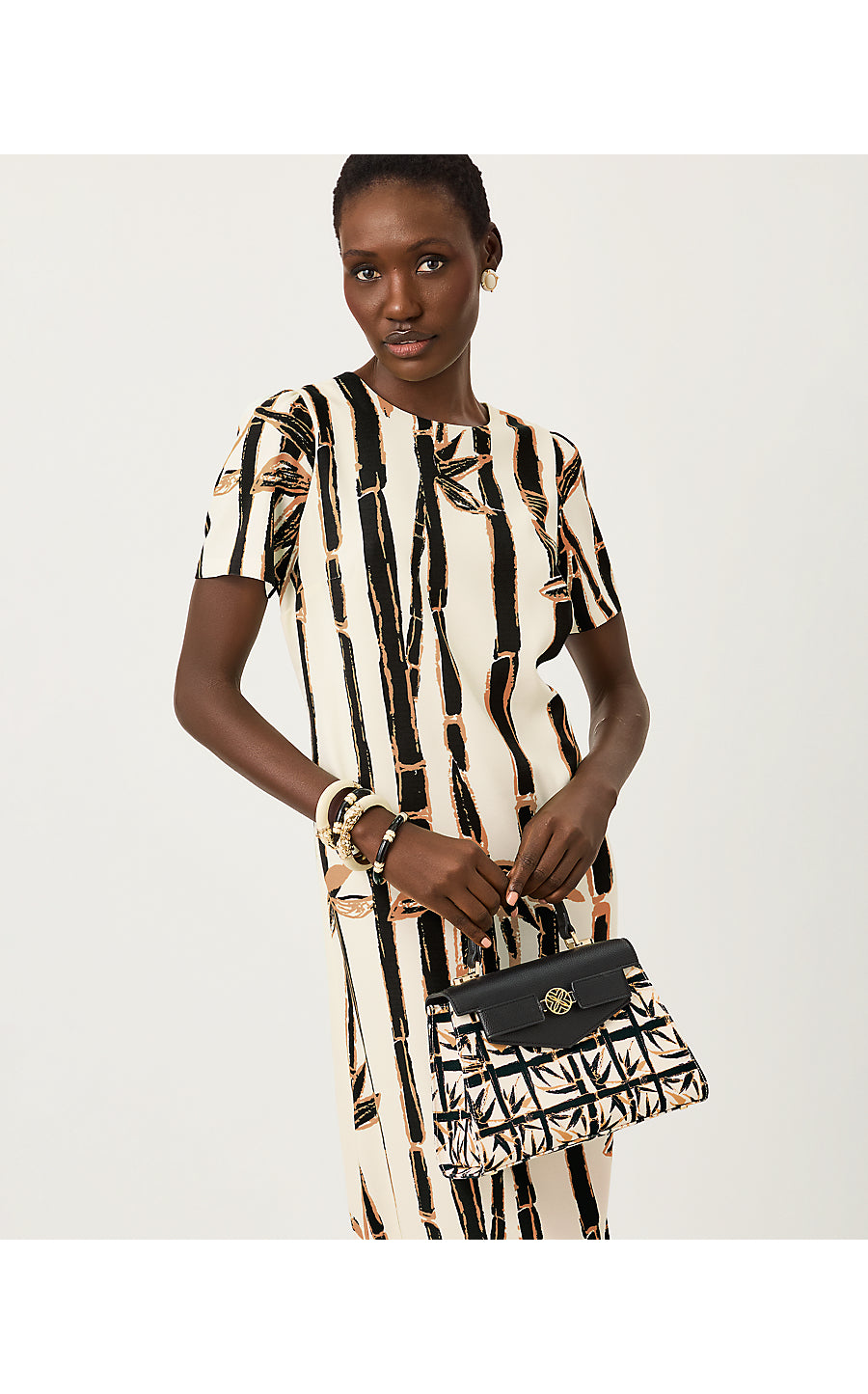 IRVINE TOP HANDLE BAG | COCONUT PEONY PERFECTION BAG ALLOVER
