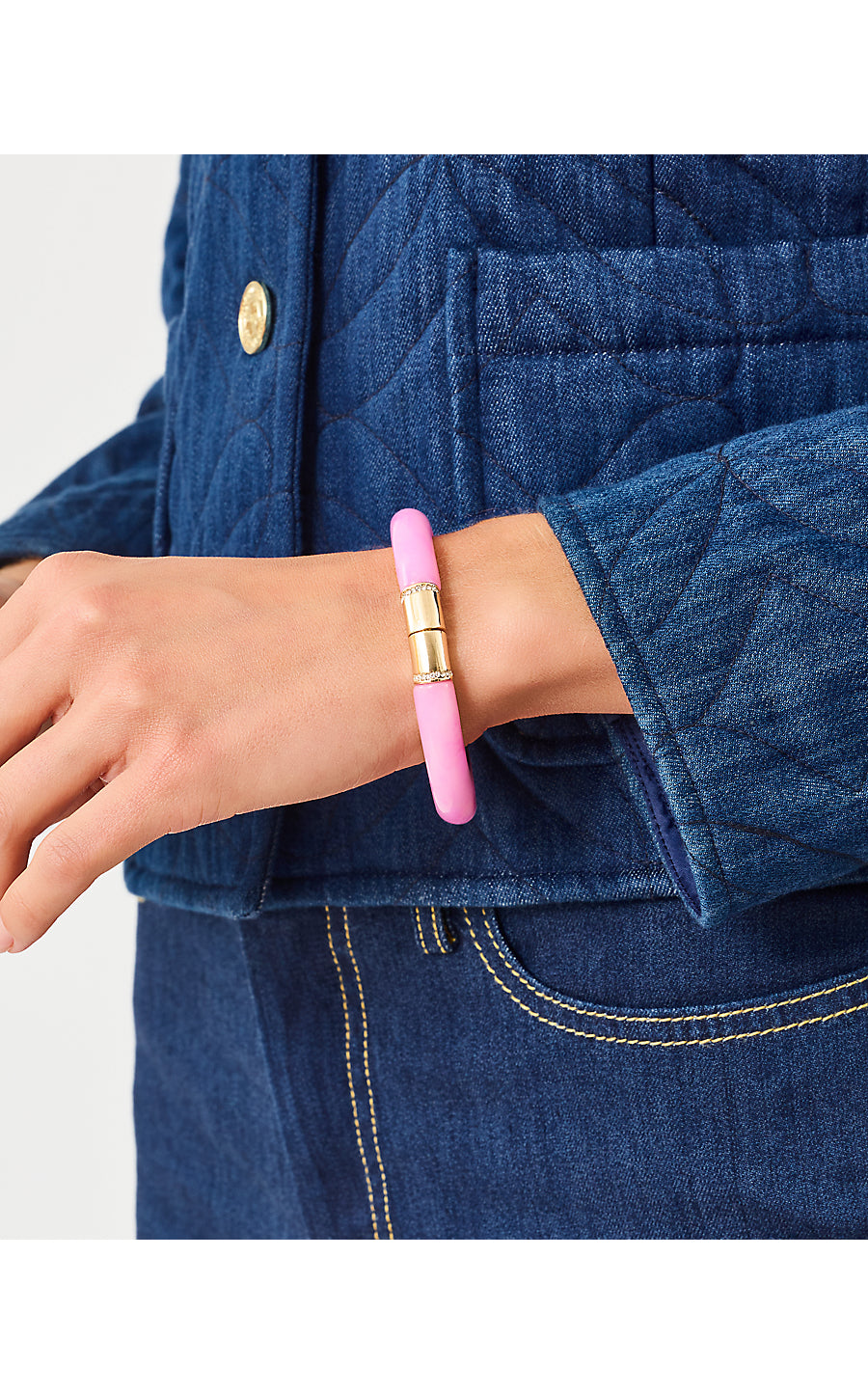VIA PALM BRACELET | OLEANDER PINK
