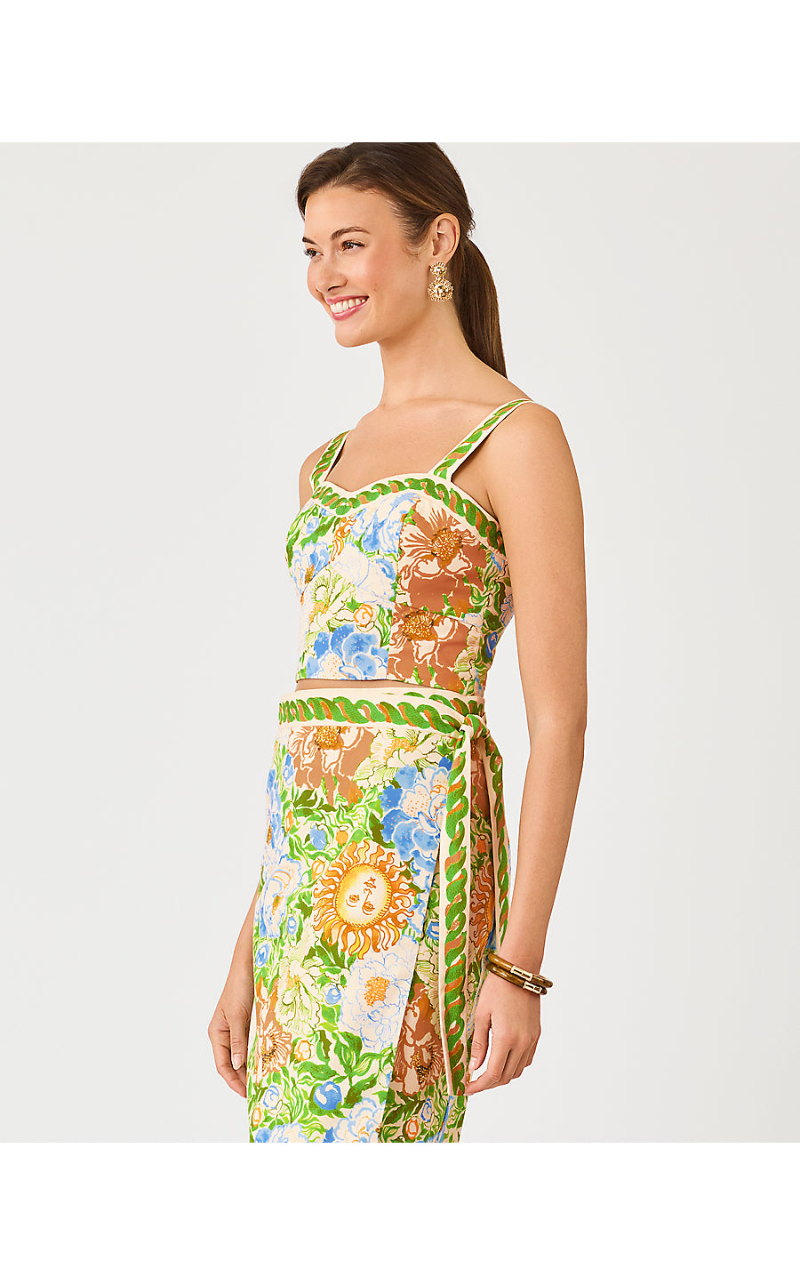 HARRIET TOP | RUTABAGA SYMPEONY ENGINEERED WOVEN TOP