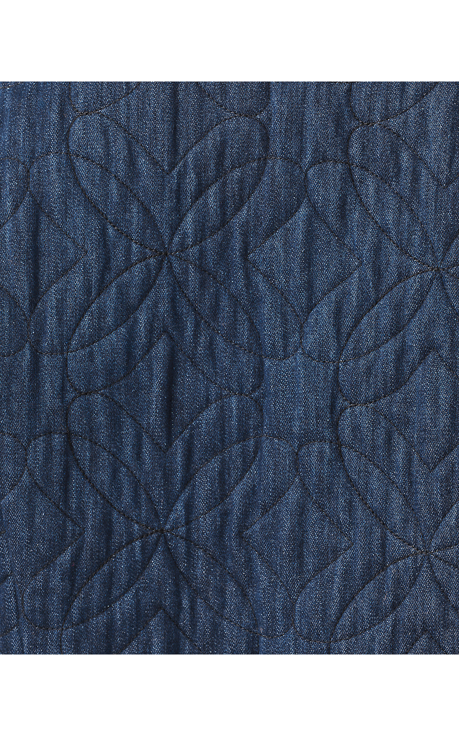 PEYSER QUILTED DENIM JACK | DARK WASH BUTTERFLY QUILTED INDIGO DENIM