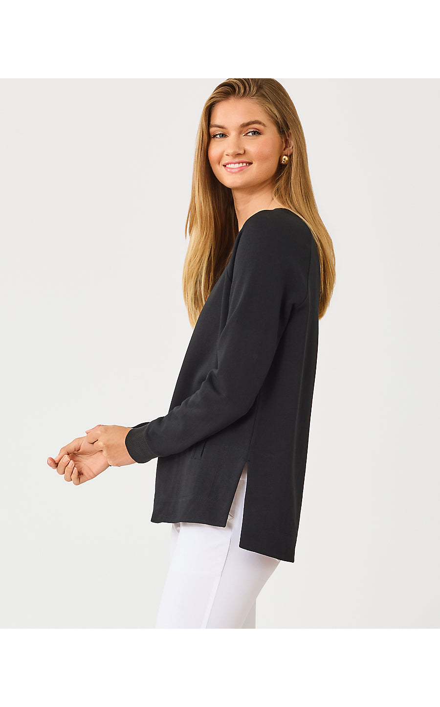 NEW BEACH COMBER PULLOVER | NOIR