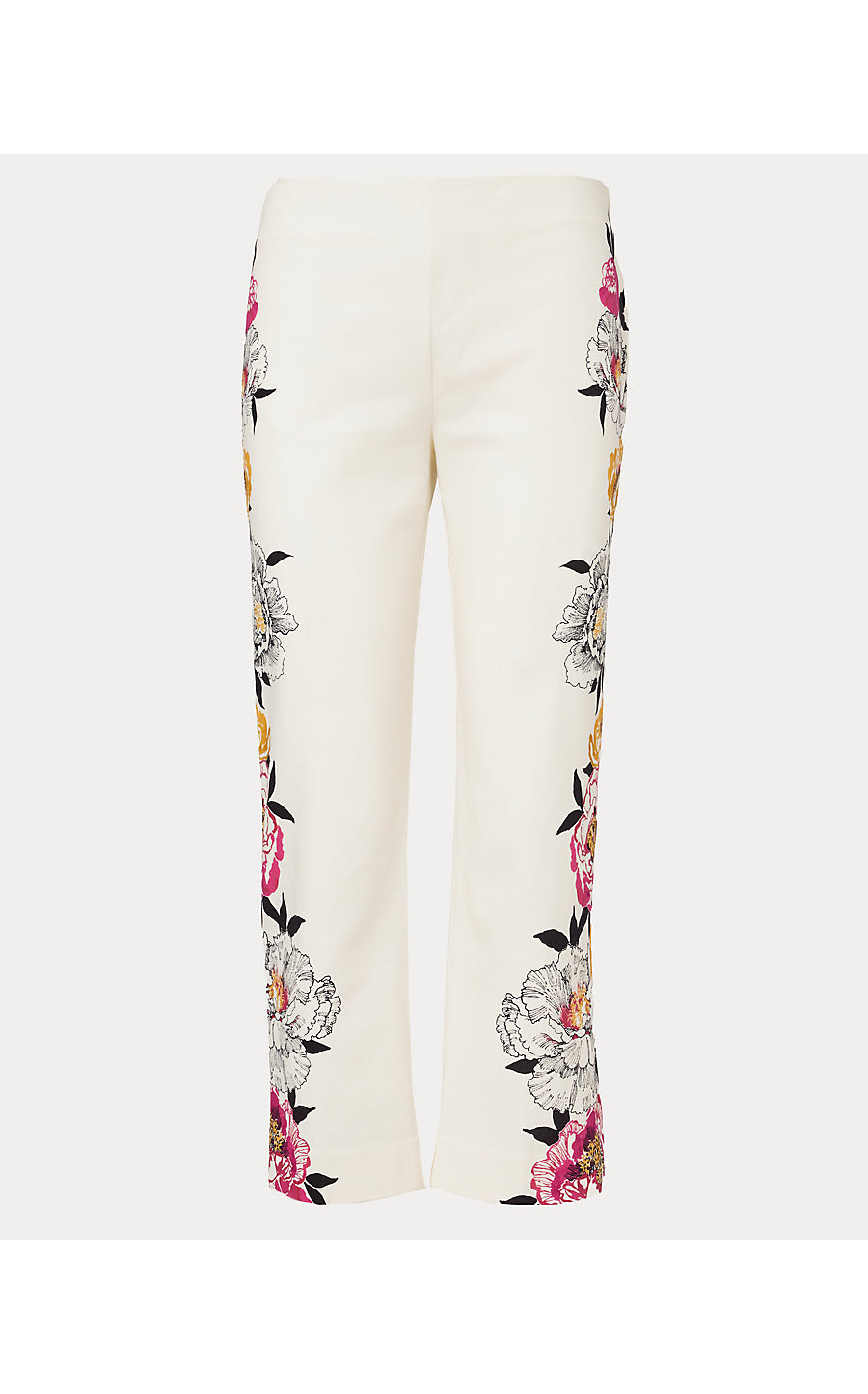 MARTA STRETCH PANT | COCONUT PEONY PERFECTION ENGINEERED PANT