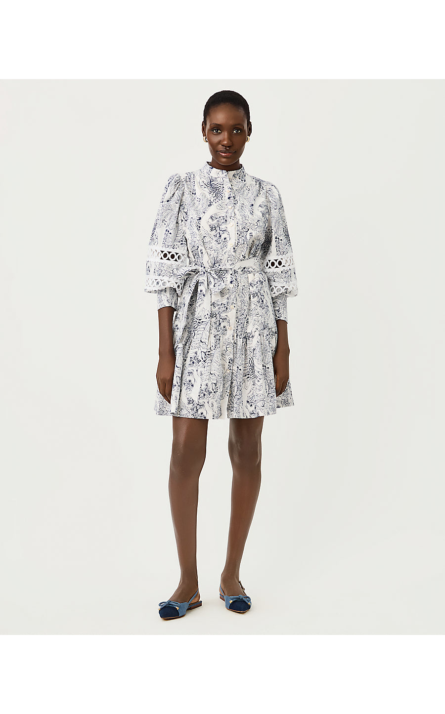 DRENA DRESS | COCONUT LIL PALM PROWL