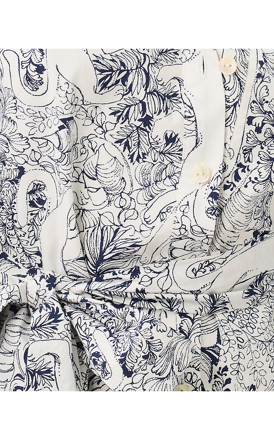 DRENA DRESS | COCONUT LIL PALM PROWL