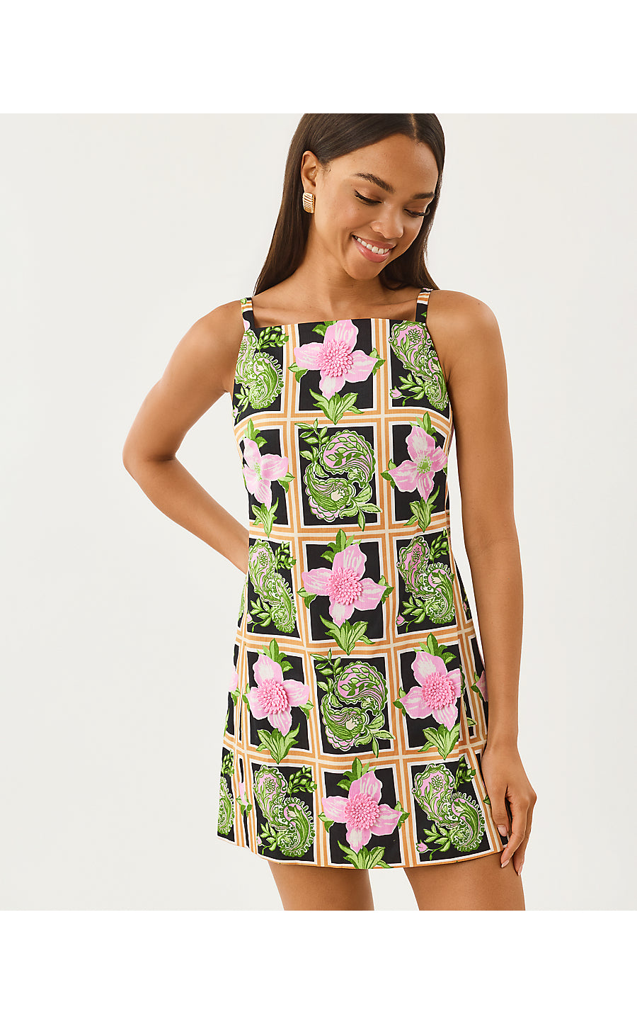 CHELLY SHIFT ROMPER | ONYX WINDOW SHOPPER