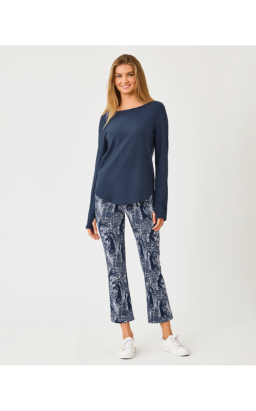 AFFIRMATION PULLOVER | LOW TIDE NAVY