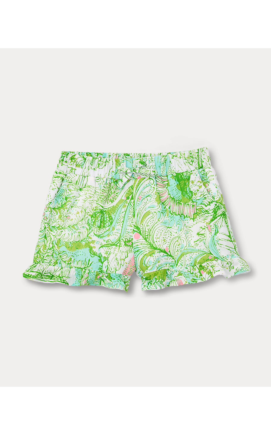 TALULAH RUFFLE SHORT | RESORT WHITE SHIP TO SHORE