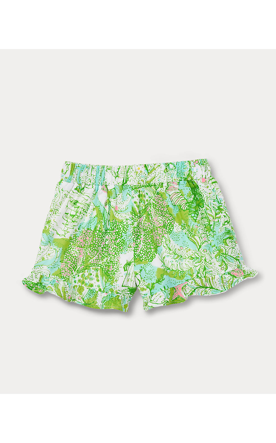 TALULAH RUFFLE SHORT | RESORT WHITE SHIP TO SHORE