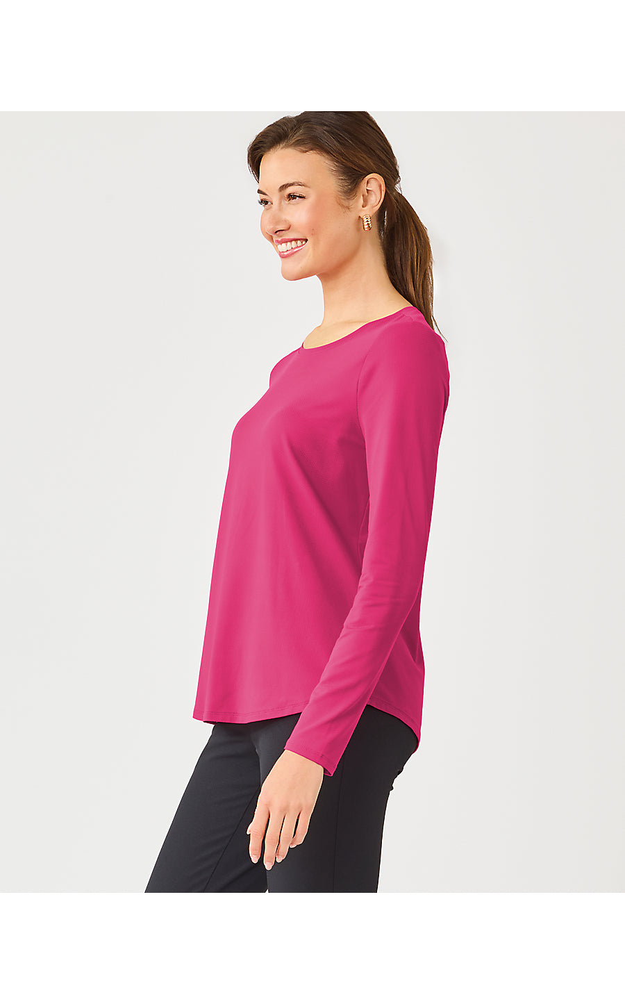 WESTLEY LONG SLEEVE ACTIVE | BERRY BOUQUET