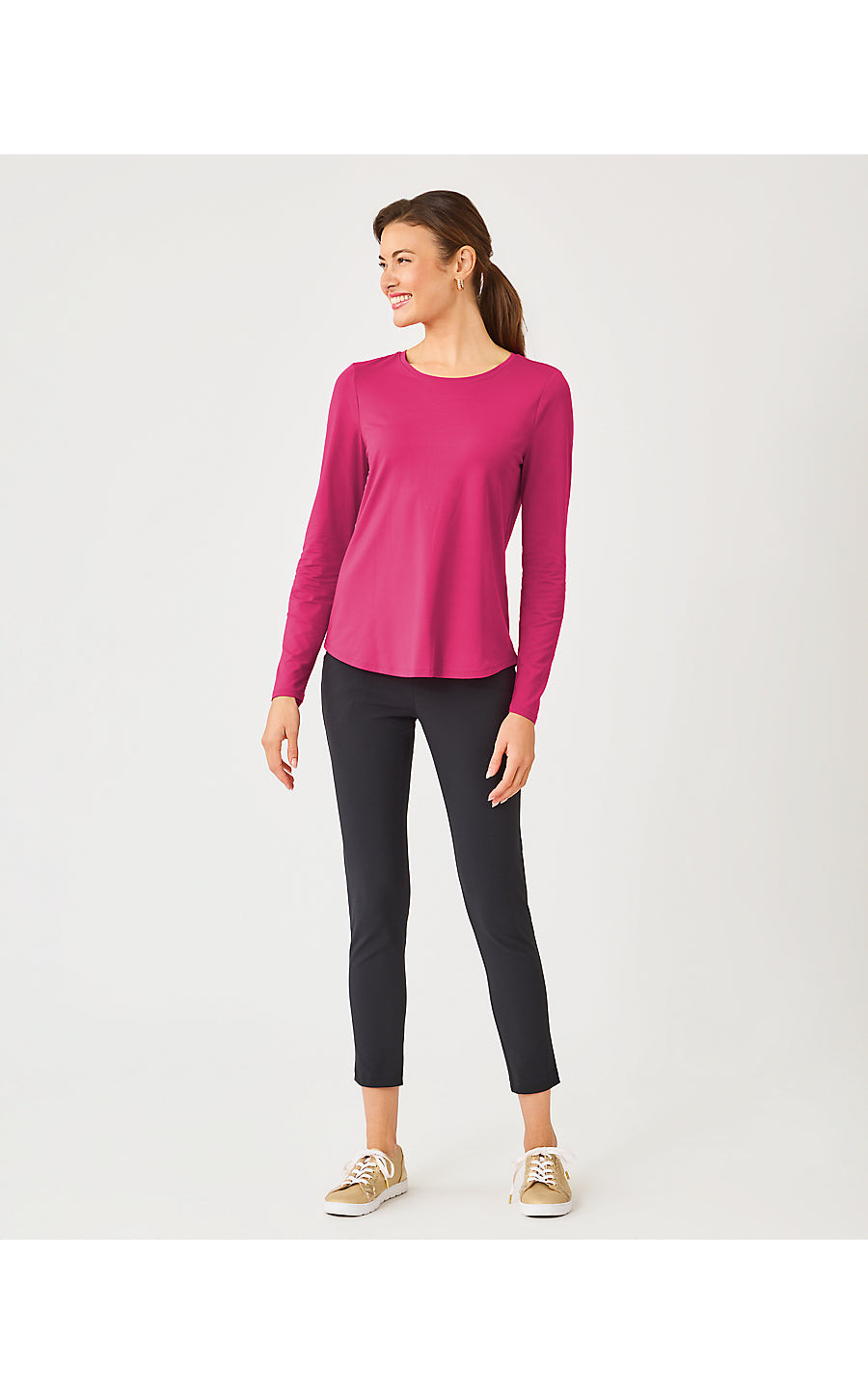 WESTLEY LONG SLEEVE ACTIVE | BERRY BOUQUET